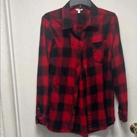 Sonoma Tops - Sonoma Red and Black Checkered Shirt